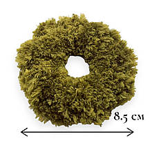 Гумка для волосся Handmade d -8.5 см #24 хакі