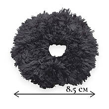 Гумка для волосся Handmade d -8.5 см #25 чорний колір