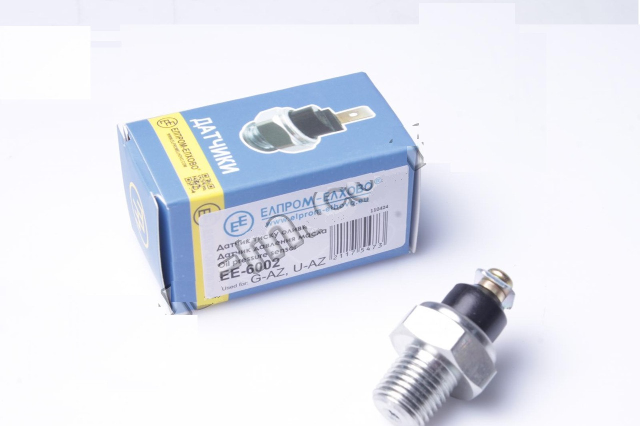 Датчик тиску масла аварійний ММ111В (гвинт) Газель, Волга, УАЗ двигун 402, 406 (Elprom-Elhovo), фото 1