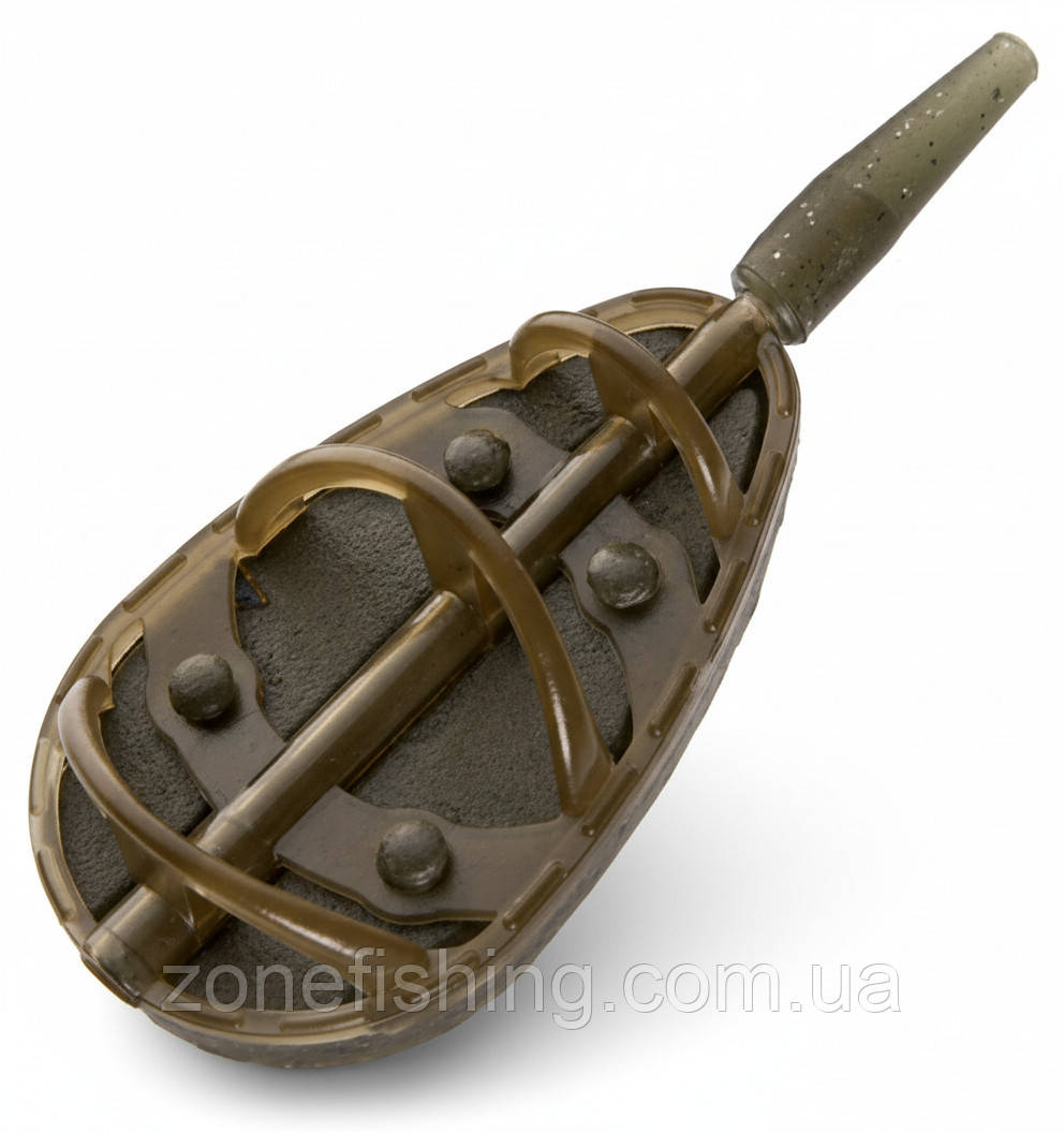 Годівниця Флет Крапля Flat Drop М 33*75 мм 40 г., фото 1