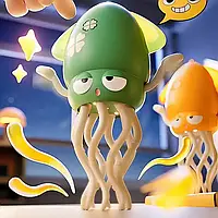 Інтерактивна музична іграшка восьминіг для малюків із сенсорами та світловими ефектами.