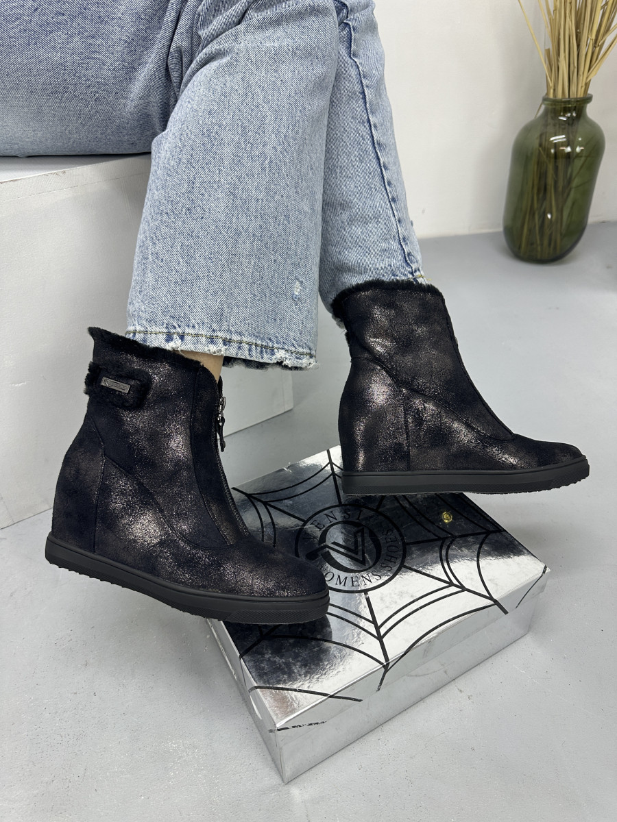 Жіночі черевики зима Vensi V4 на танкетці 36, фото 1