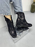Жіночі черевики зима Vensi V4 на танкетці 36, фото 5