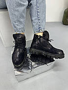 Жіночі черевики зима Vensi V5 екошкіра на платформі 36, фото 2