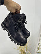 Жіночі черевики зима Vensi V5 екошкіра на платформі 36, фото 6