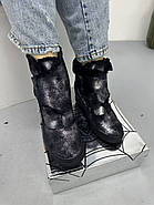 Черевики жіночі зимові Vensi V6 на танкетці  з липучкою на підйомі 36, фото 3