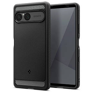 Чохол Spigen Rugged Armor до Sony Xperia 10 VII Matte Black (ACS09592)