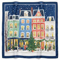 Хустка Зимові будиночки