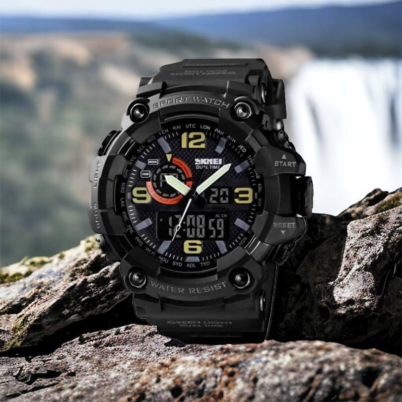 Наручні годинники чоловічі тактичні чоловічі, Водонепроникні годинники 50 м Кращі тактичні VB-29, фото 1