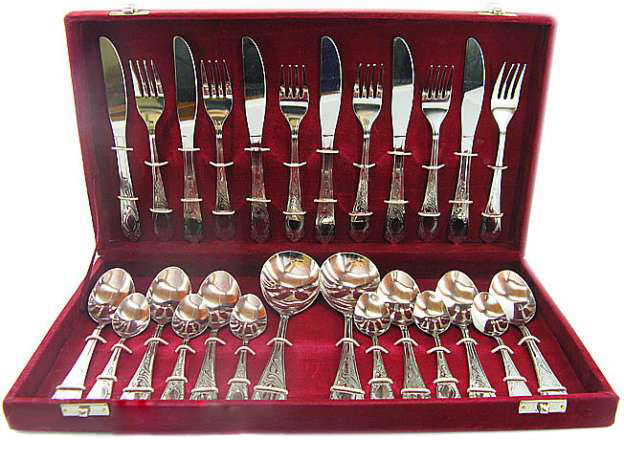 Столовий набір 26 предметів у футлярі A-plus 0211, фото 1