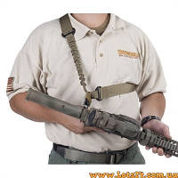 Одноточковий ремінь для АК AR15 ремінь одноточка для зброї одноточковий ремінь на автомат АК 74 ремінь для рушниці АР15 Зелений