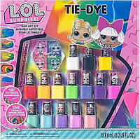 Набір лаків для нігтів LOL Surprise Girl Tie-Dye із 19 предметів.