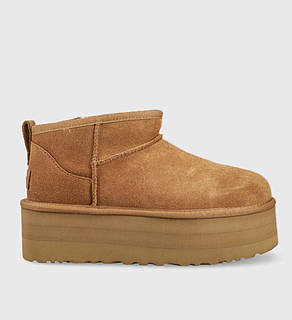 UGG. Classic Ultra Mini Platform Chestnut