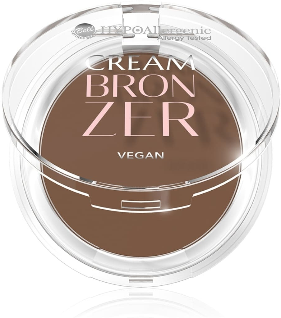 Кремовий бронзатор для обличчя Bell HypoAllergenic Cream Bronzer Vegan 01 Sun Kiss 5 г, фото 1