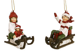 Набір ялинкових іграшок Діти 10.5 см