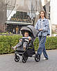 Дитяча коляска Carrello Bravo Plus CRL-5515 — всесезонна, м’яка амортизація, великий капюшон із вентиляцією, фото 8