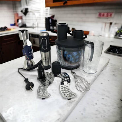 Потужний блендер MAGIO MG-642, Блендер електричний для смузі, Маленький блендер, KP-949 Портативний блендер, фото 1