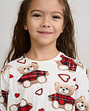Піжама  для дівчаток  Ведмедики Nicoletta 85442, фото 2