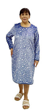 Махрова нічна сорочка жіноча