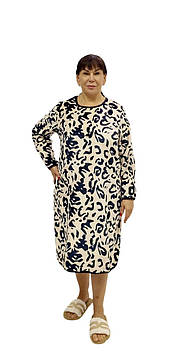 Тепла махрова туніка для дому та сну