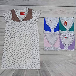 Жіноча сорочка Батал з коротким рукавом "Узбекістан" Розміри: 58,60,62,64,66 (35078)