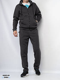 4865-64 Чоловічий спортивний костюм тринитка на флісі норма (5 од: 48,50,52,54,56)