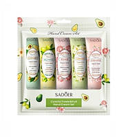 Набір кремів для рук SADOER Colorful Flowers and Fruits, 5*30г