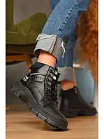 Підліткові черевики зимові чорні 36 37 38 39 41