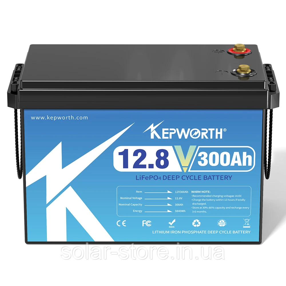 Акумулятор Kepworth LiFePo4 12V 300Ah