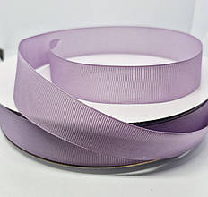 Лента репсовая 2,5см. Цена за 1 метра. Колір теплий бузковий.