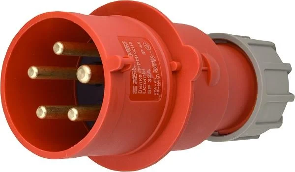 Вилка силова переносна 5P 32А IP44 АСКО УКРЕМ UCombi A0080010113, фото 1