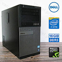 Dell Optiplex 7010 - Intel Core i7-3770 3.4GHz/ 16GB DDR3/ GTX750Ti 2GB DDR5/ 240+1000GB Системний блок, Ігровий ПК