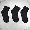 Шкарпетки жіночі 6 пар «Black» середньої довжини бавовна преміум сегмент розмір 35-38 арт. 35Н.6, фото 4
