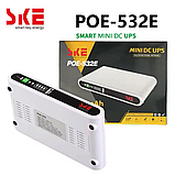 Джерело безперебійного живлення UPS для роутерів/коммутаторів/PON/POE-431P, 5/7.5/9/12V Безперебійник UpS для Wi-Fi, фото 2