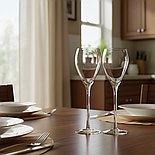 Набір келихів для білого вина Sakura 300 мл 2 шт, фото 6