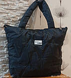 Жіноча сумка дута з плащової тканини, фото 2