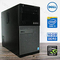 Dell Optiplex 9020 - Intel Core i5-4590/ 16GB DDR3/ GTX1050Ti 4GB DDR5/ 240GB+1000GB Системний блок, Комп'ютер