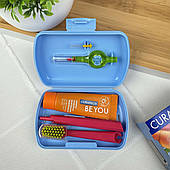 Дорожній набір для догляду за порожниною рота Curaprox BE YOU (блакитний, швейцарська якість)