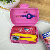 Дорожній набір для догляду за порожниною рота Curaprox BE YOU (рожевий, швейцарська якість)