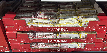 Штолін з марципаном і ізюмом Edelmarzipan-Stollen ТМ Favorina 200 г