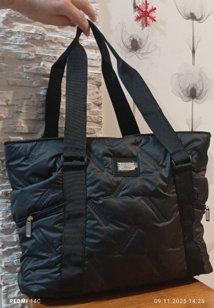 Сумка жіноча стьобана містка, фото 1