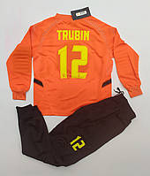 Воротарська форма дитяча Україна Trubin 12/воротарська форма дитяча/форма голкипера юніор