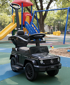 Автомобіль-штовхач Mercedes G350d з ручкою