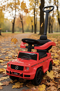 Автомобіль-штовхач Mercedes G350d з ручкою