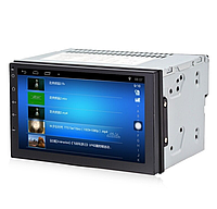 Универсальная автомагнитола 7 дюймов Магнитола с Bluetooth и USB на пульте Автомагнитола с навигатором и регистратором