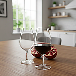Набір келихів для вина Sakura 400 мл 2 шт, фото 4
