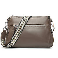 Сумка женская кожа 2048-9 khaki.Купити жіночі сумки гуртом і в роздріб із натуральної шкіри в Україні