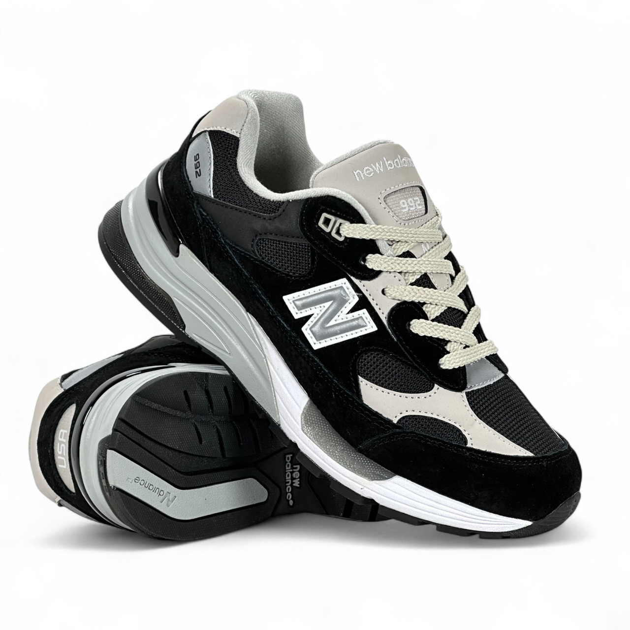 Чоловічі кросівки осінні чорні демісезонні