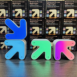 Розумний нічник "Стрелка" / Reverse Arrow Night Light, Світлодіодний (LED), Багатобарвний (AND1491)