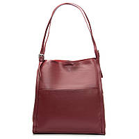 Сумка женская кожа 2060-9 bordo.Купити жіночі сумки гуртом і в роздріб із натуральної шкіри в Україні
